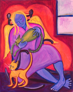 Angel Rocking cats - ONLINE EXHIBIT