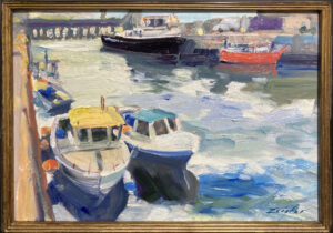Harbor at Kirkwall, Scotland