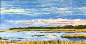 Blue Dusk On The Eastern Shore