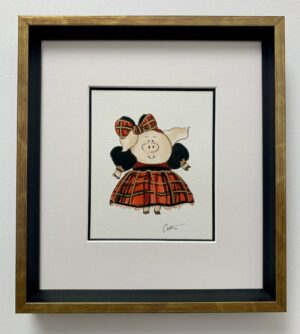 Plaid Party Pig