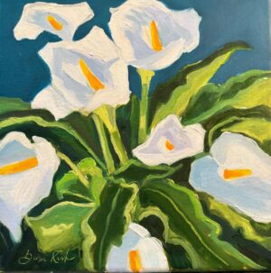 Callas in the Garden