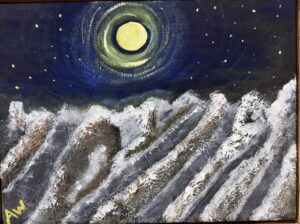 Moonlit Mountains